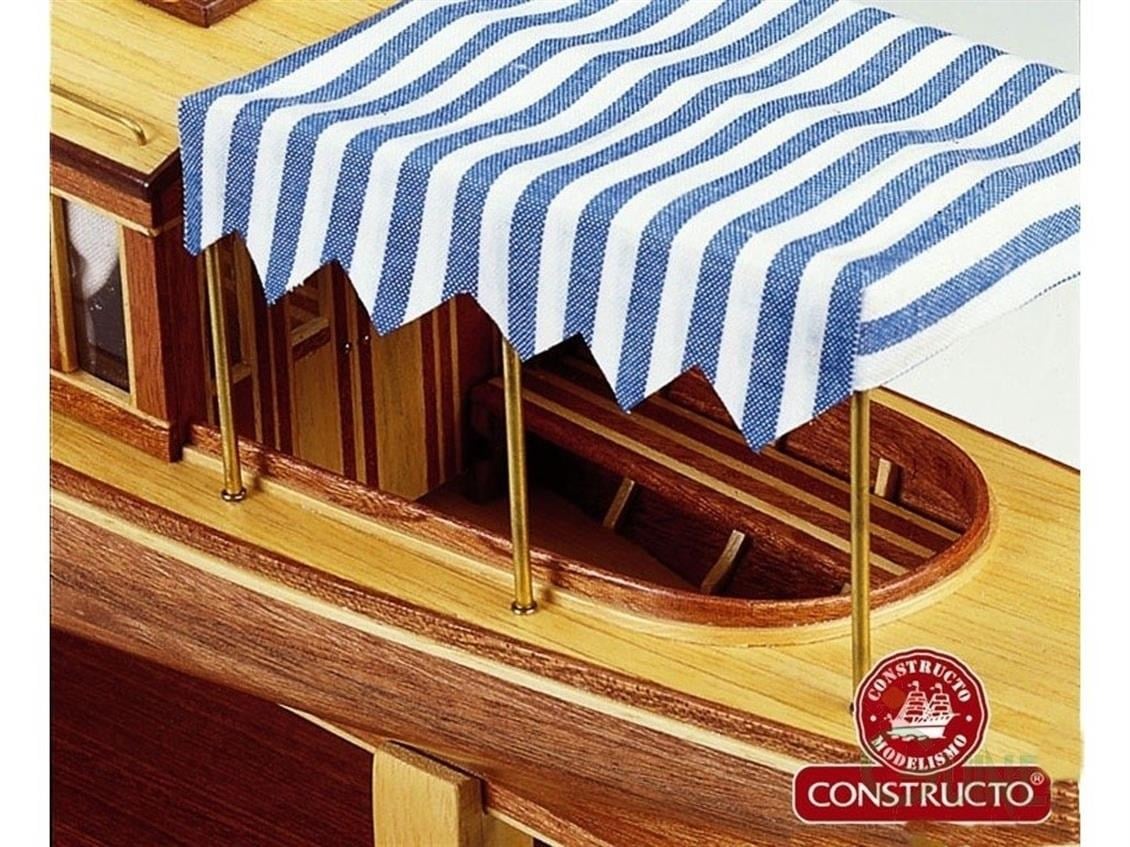 Constructo 80834 1/26 Ölçek, Louıse, Ahşap Tekne Kiti