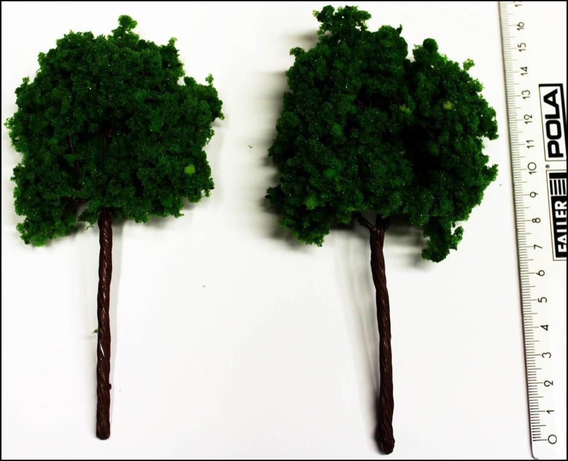 CP Model G16090 1/50 Ölçek, Ağaç Maketi, 16 Cm, 2 Adet