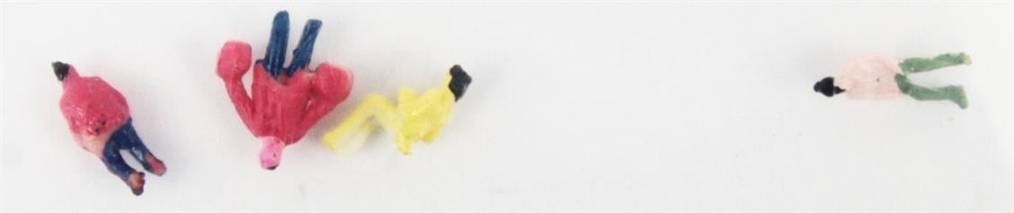 CP Model P200-10 1/200 Ölçek, Boyalı İnsan Figürü Maketi, 5 Adet