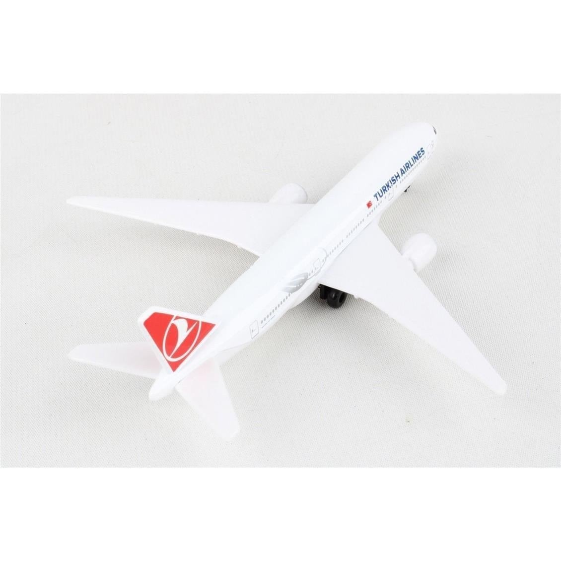 Daron 86RT-5404 Turkish Airlines Boeing B787, 12,5 cm. Metal Gövde, Plastik Kanatlar, Sergilemeye Hazır Model Yolcu Uçağı