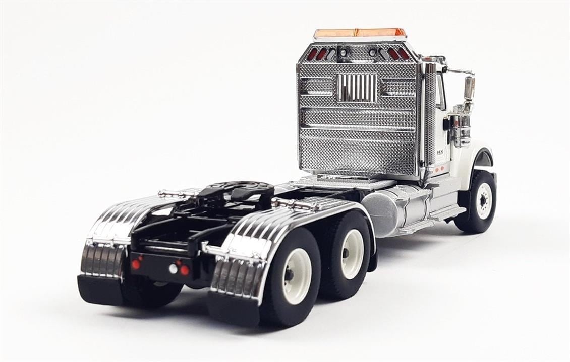 Diecast Masters 71001 1/50 Ölçek, International HX520 Tandem Çekici, Beyaz, Sergilemeye Hazır Metal Model