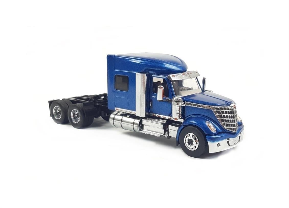 Diecast Masters 71026 1/50 Ölçek, International LoneStar Kabinli Çekici, Kapıları Açılır, Mavi, Sergilemeye Hazır Metal Model