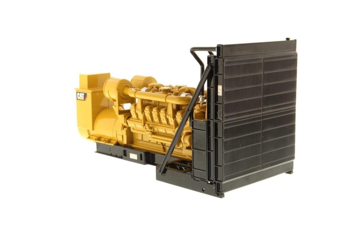 Diecast Masters 85100 1/25 Ölçek, Cat 3516B Jeneratör Grubu, Sergilemeye Hazır Metal İş Makinası Modeli