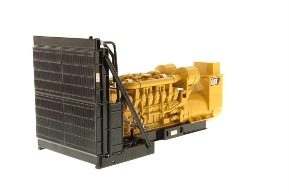 Diecast Masters 85100 1/25 Ölçek, Cat 3516B Jeneratör Grubu, Sergilemeye Hazır Metal İş Makinası Modeli