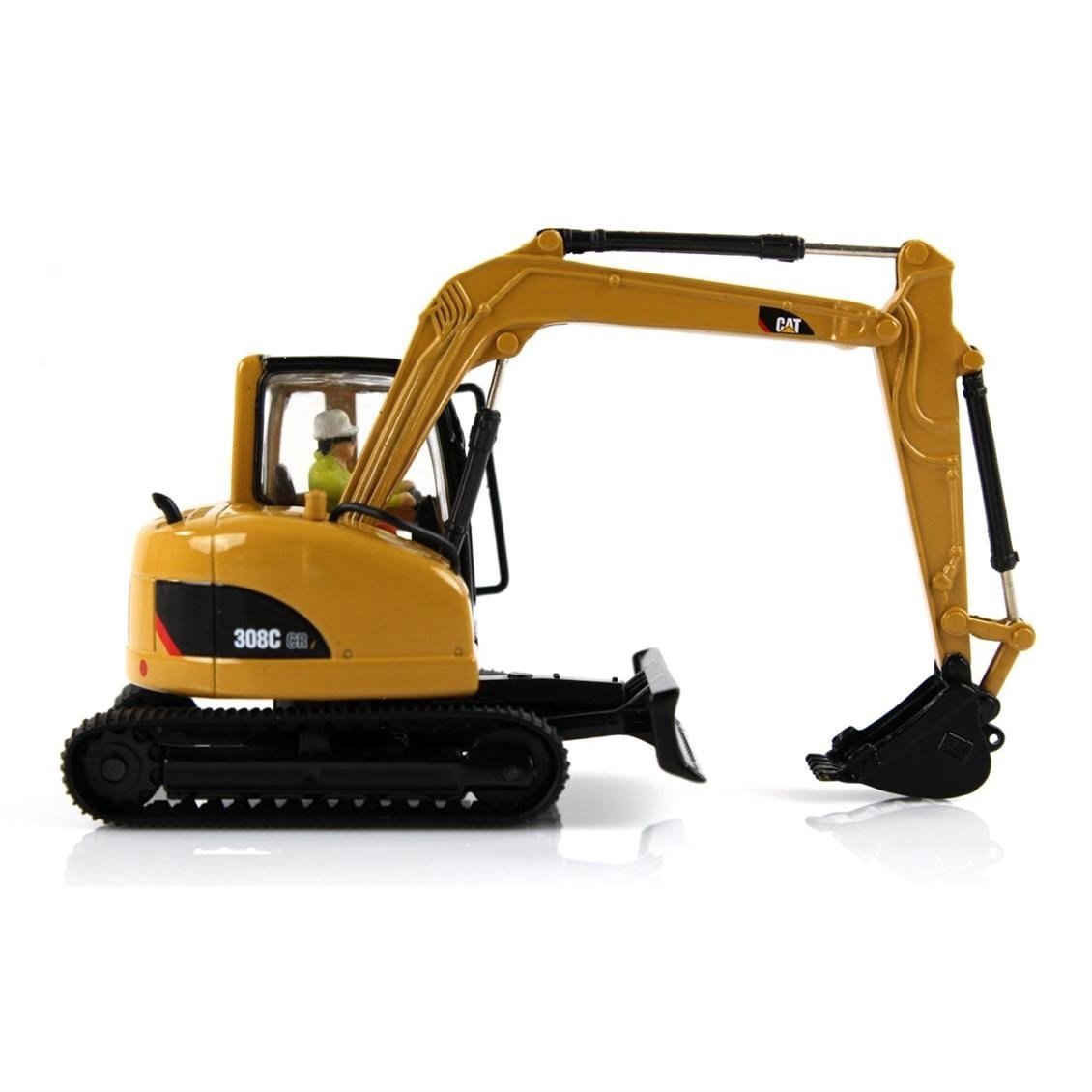 Diecast Masters 85129 1/50 Ölçek, Cat 308C CR Ekskavatör, Sergilemeye Hazır Metal İş Makinası Modeli