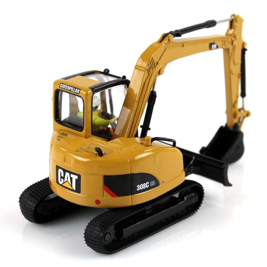 Diecast Masters 85129 1/50 Ölçek, Cat 308C CR Ekskavatör, Sergilemeye Hazır Metal İş Makinası Modeli