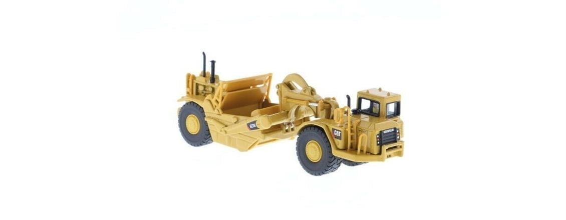 Diecast Masters 85134 1/87 Ölçek, Cat 627G Tekerlekli Sıyırıcı, Sergilemeye Hazır Metal İş Makinası Modeli