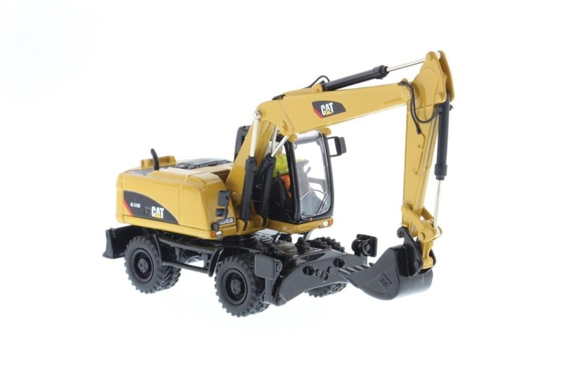 Diecast Masters 85171 1/50 Ölçek, Cat M316D Tekerlekli Ekskavatör, Sergilemeye Hazır Metal İş Makinası Modeli