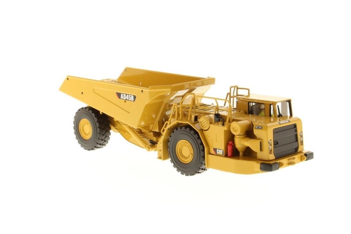 Diecast Masters 85191 1/50 Ölçek, Cat AD45B Belden Kırmalı Yeraltı Maden Kamyonu, Sergilemeye Hazır Metal İş Makinası Modeli