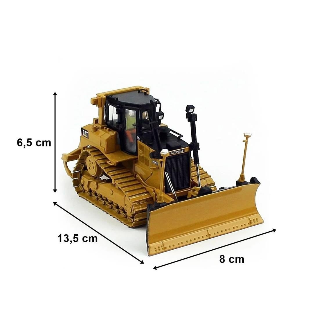 Diecast Masters 85197 1/50 Ölçek, Cat D6T XW VPAT Dozer, Sergilemeye Hazır Metal İş Makinası Modeli
