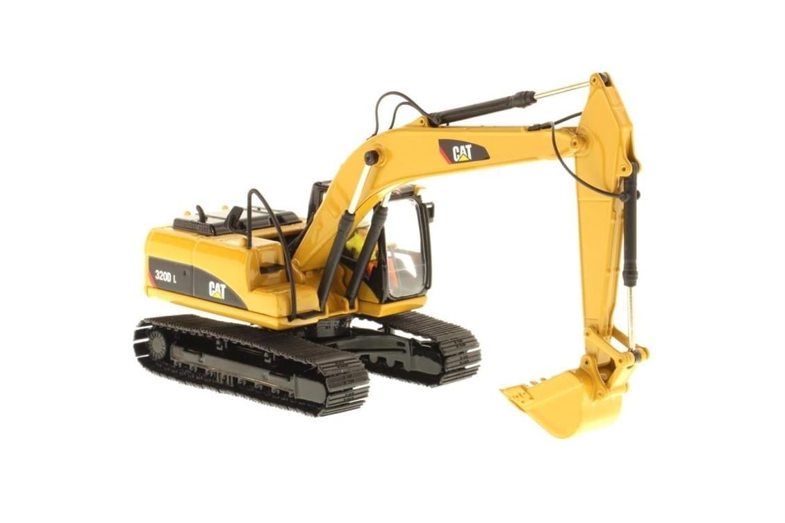 Diecast Masters 85214 1/50 Ölçek, Cat 320D L Ekskavatör, Sergilemeye Hazır Metal İş Makinası Modeli