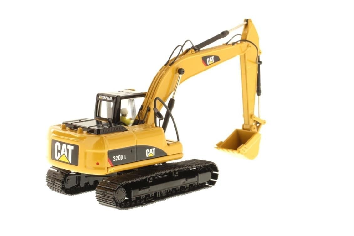 Diecast Masters 85214 1/50 Ölçek, Cat 320D L Ekskavatör, Sergilemeye Hazır Metal İş Makinası Modeli