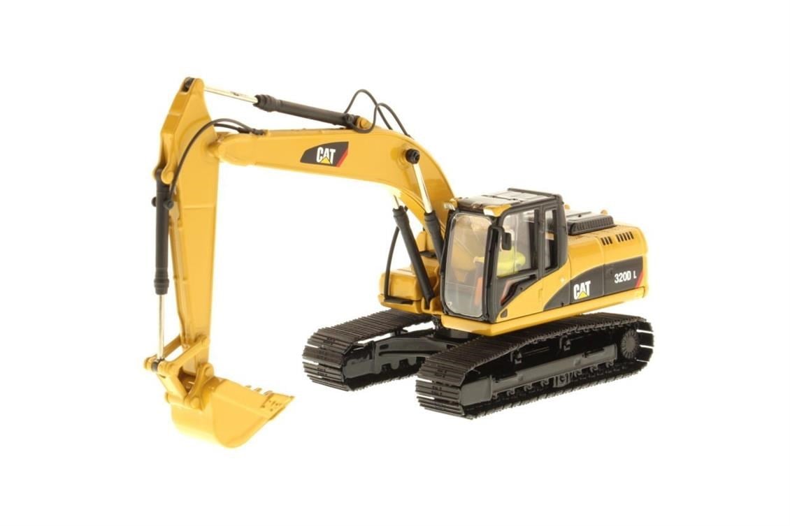 Diecast Masters 85214 1/50 Ölçek, Cat 320D L Ekskavatör, Sergilemeye Hazır Metal İş Makinası Modeli
