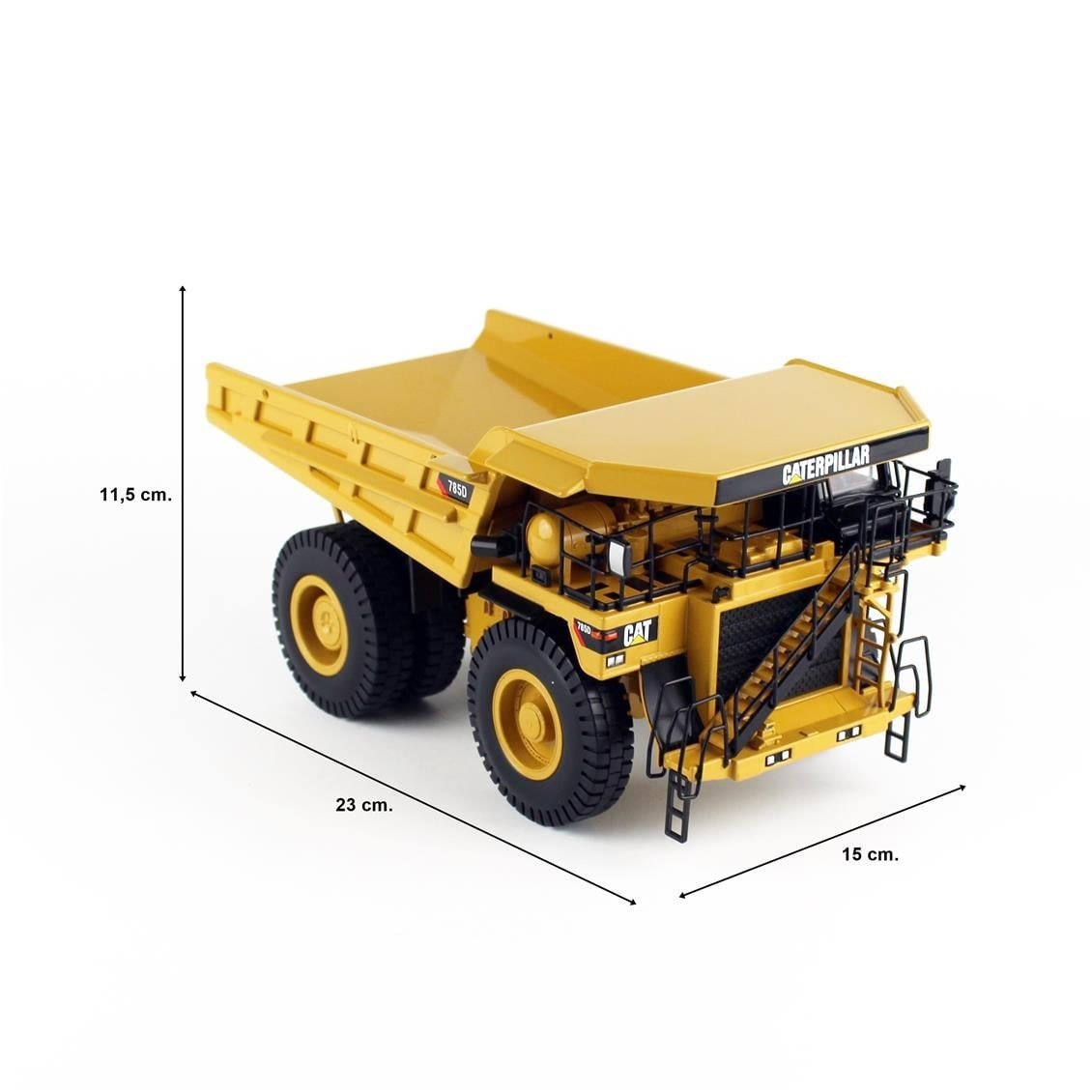 Diecast Masters 85216 1/50 Ölçek, Cat 785D Maden Kamyonu, Sergilemeye Hazır Metal İş Makinası Modeli