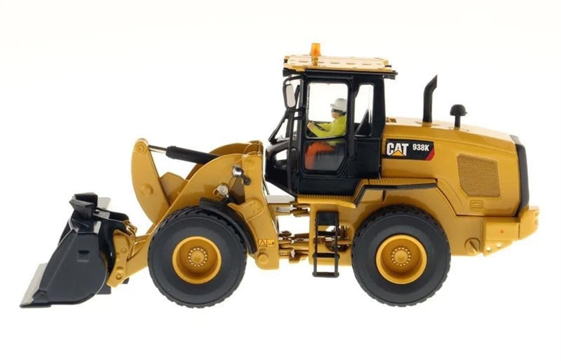 Diecast Masters 85228 1/50 Ölçek, Cat 938K Wheel Loader, Sergilemeye Hazır Metal İş Makinası Modeli