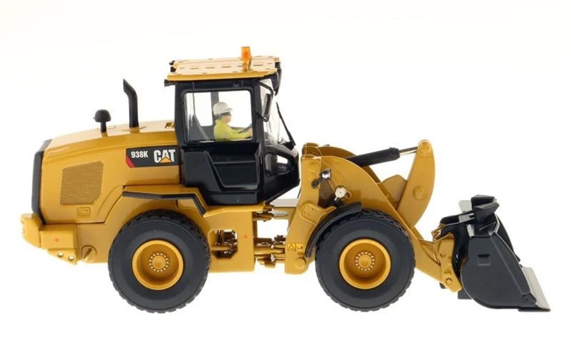 Diecast Masters 85228 1/50 Ölçek, Cat 938K Wheel Loader, Sergilemeye Hazır Metal İş Makinası Modeli