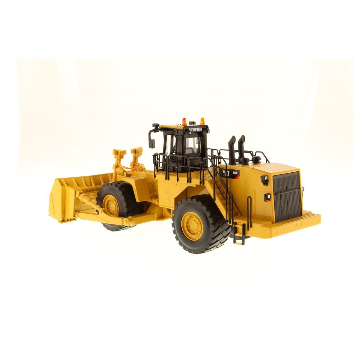 Diecast Masters 85231 1/50 Ölçek, Cat 854K Lastikli Dozer, Sergilemeye Hazır Metal İş Makinası Modeli