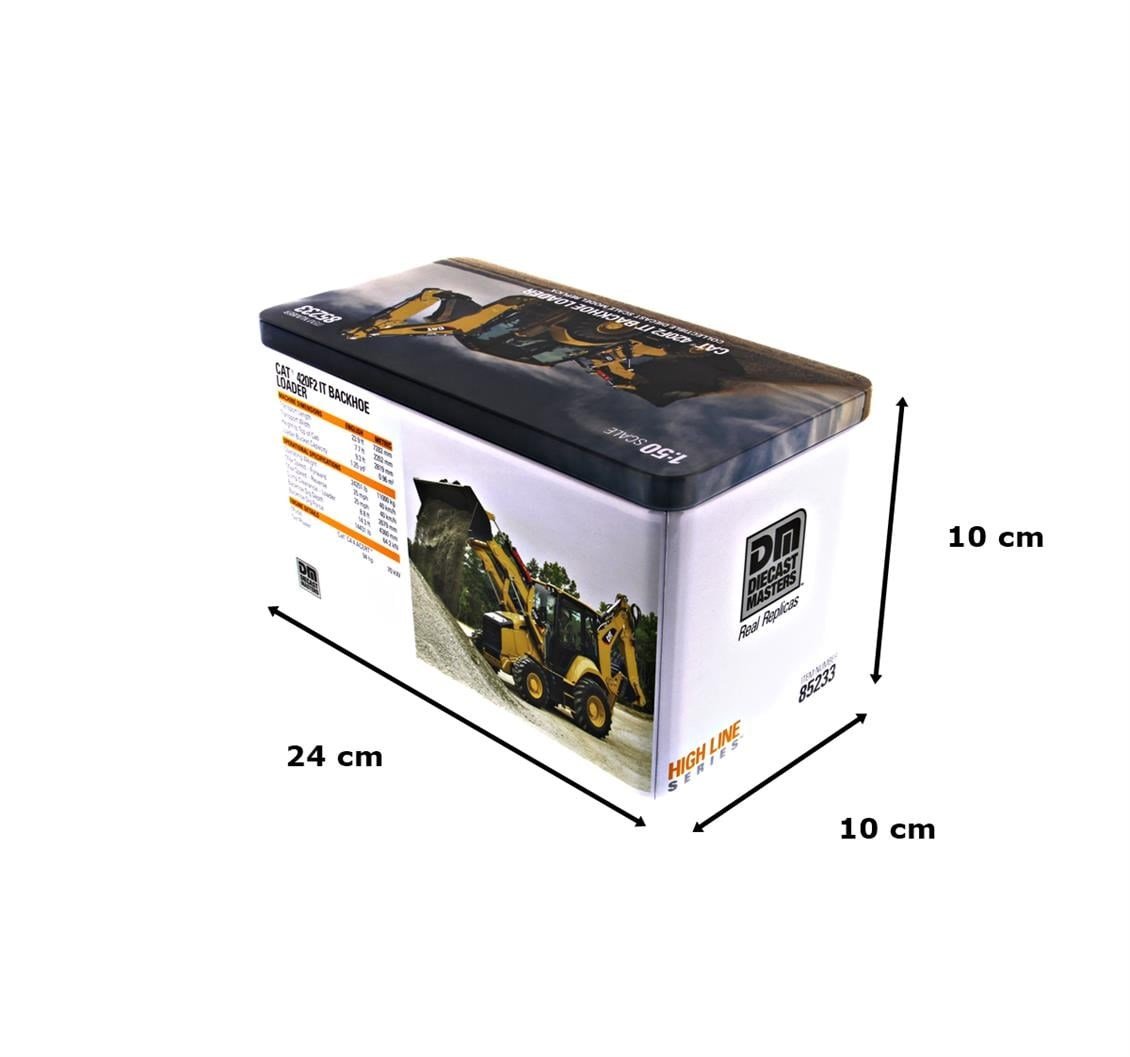 Diecast Masters 85233 1/50 Ölçek, Cat 420F2 IT Bachoe Loder, Sergilemeye Hazır Metal İş Makinası Modeli