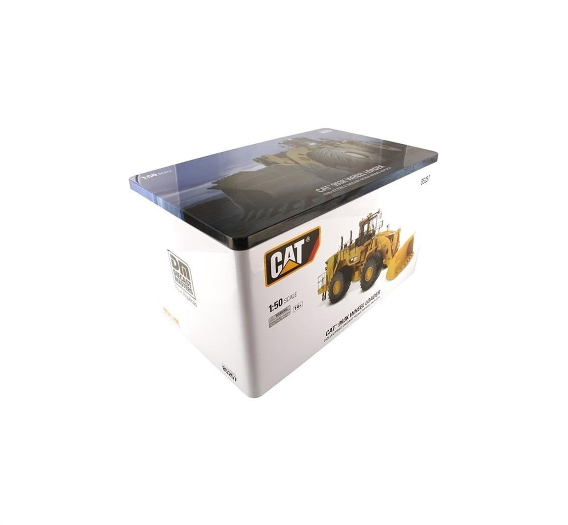 Diecast Masters 85257 1/50 Ölçek, Cat 993K Loder, Sergilemeye Hazır Metal İş Makinası Modeli