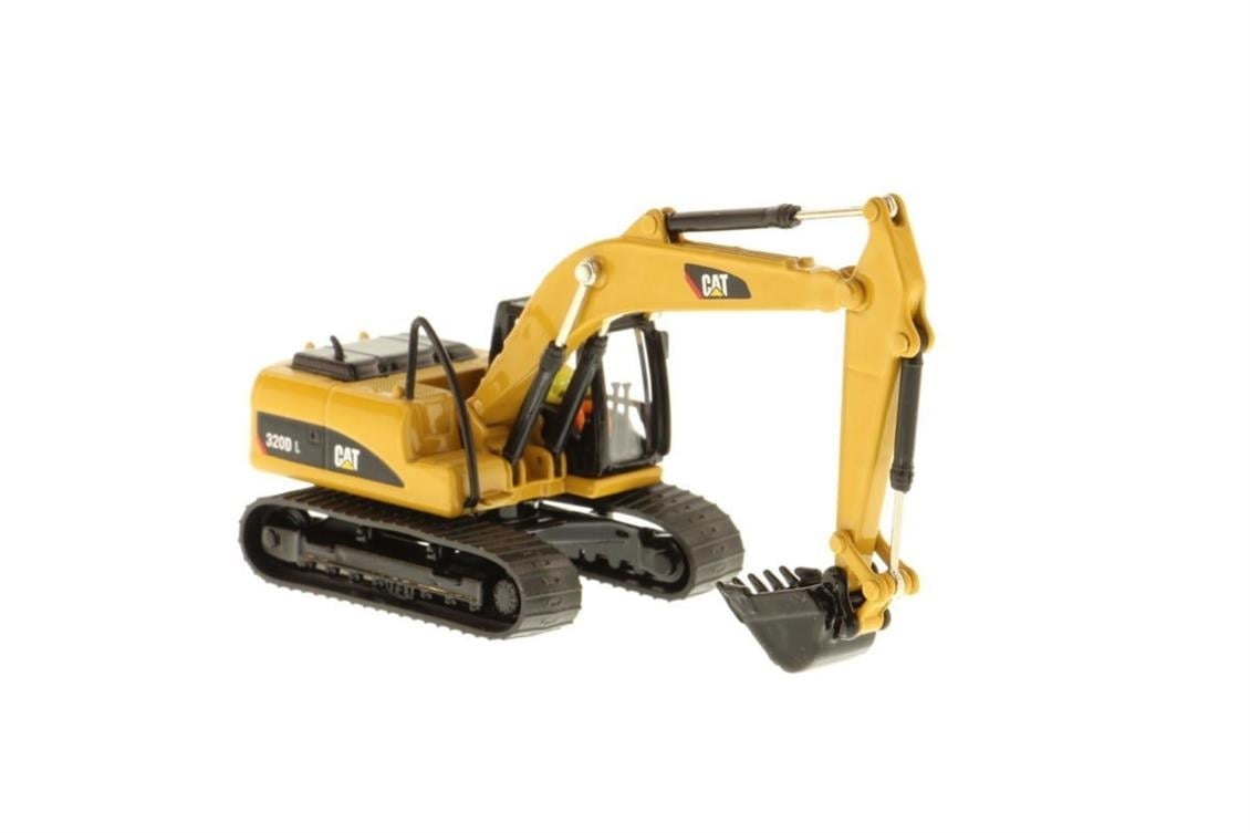 Diecast Masters 85262 1/87 Ölçek, Cat 320D L Ekskavatör, Sergilemeye Hazır Metal İş Makinası Modeli