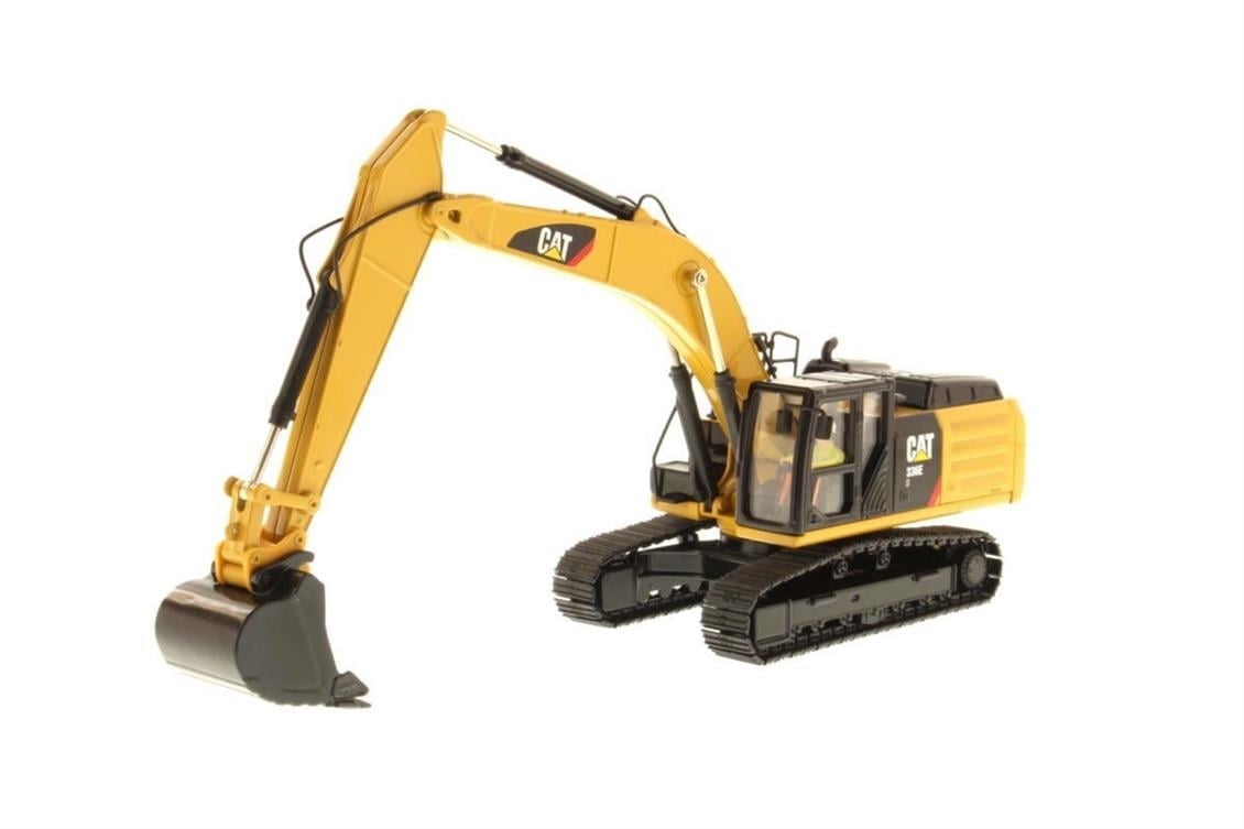 Diecast Masters 85279 1/50 Ölçek, Cat 336E H Hybrid Ekskavatör, Sergilemeye Hazır Metal İş Makinası Modeli