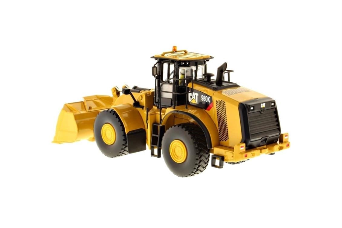Diecast Masters 85289 1/50 Ölçek, Cat 980K Aparatlı Loder, Sergilemeye Hazır Metal İş Makinası Modeli