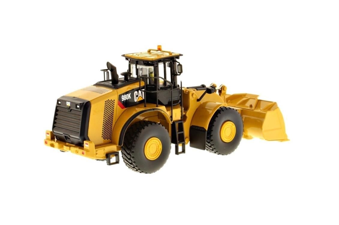 Diecast Masters 85289 1/50 Ölçek, Cat 980K Aparatlı Loder, Sergilemeye Hazır Metal İş Makinası Modeli