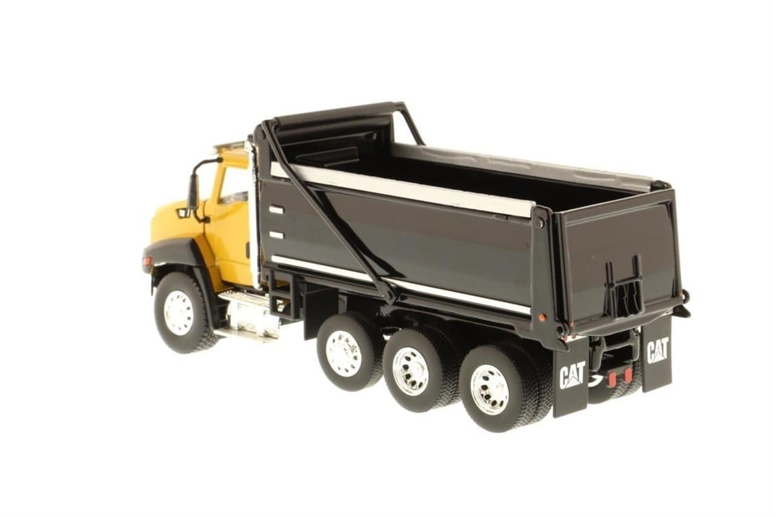 Diecast Masters 85290 1/50 Ölçek, Cat CT660 Duamperli Kamyon, Yellow, Sergilemeye Hazır Metal İş Makinası Modeli