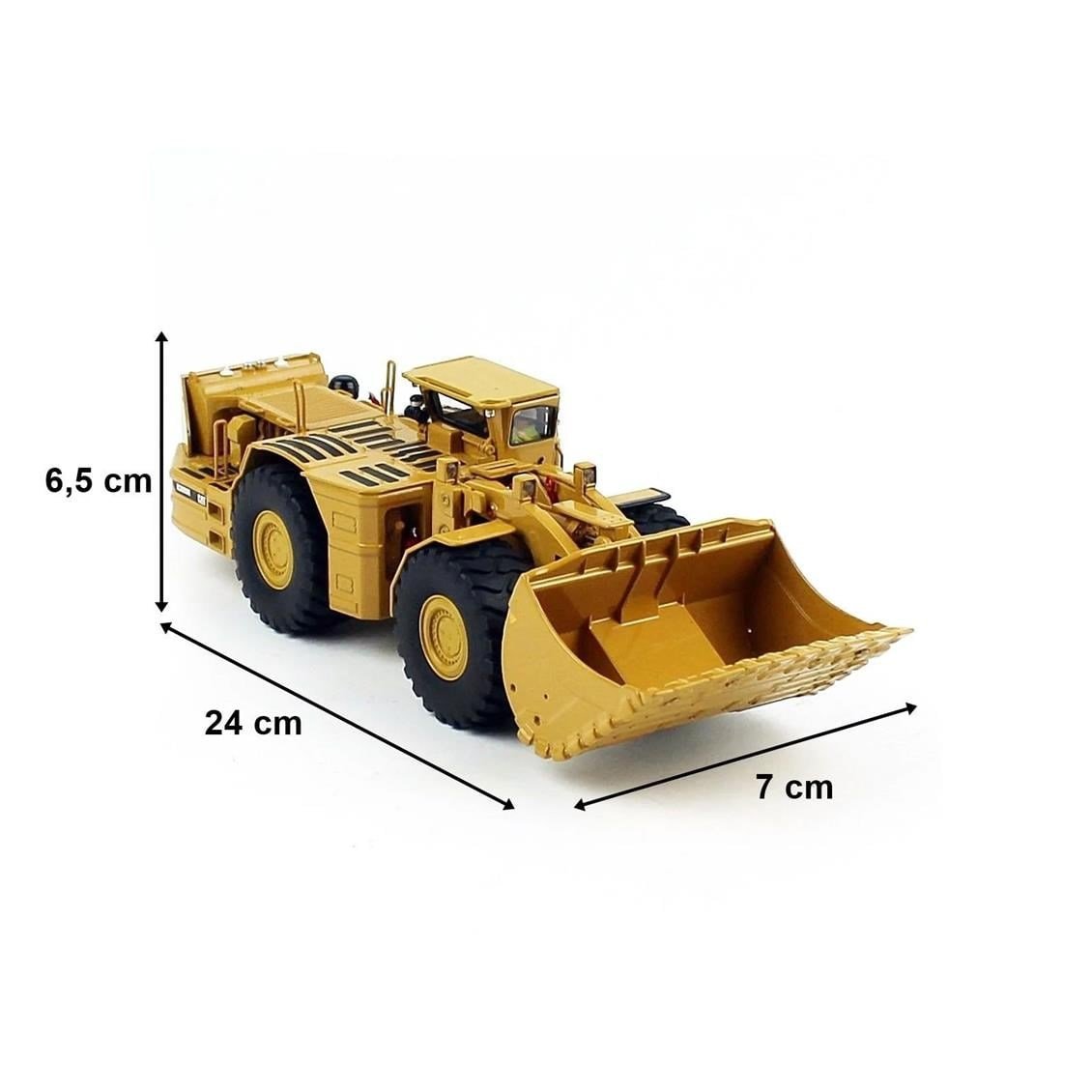 Diecast Masters 85297 1/50 Ölçek, Cat R3000H Maden Loderi, Sergilemeye Hazır Metal İş Makinası Modeli