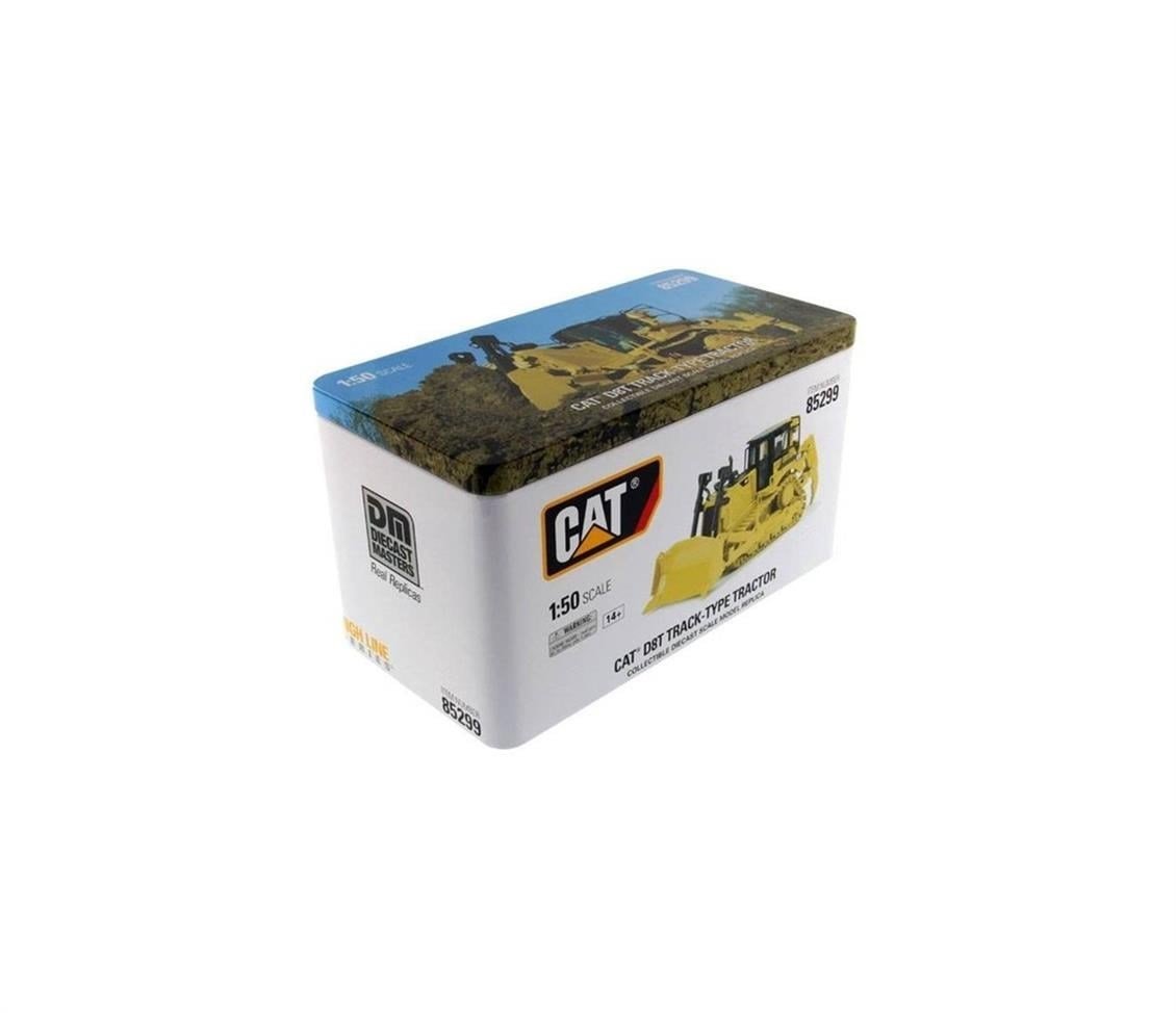 Diecast Masters 85299 1/50 Ölçek, Cat D8T Dozer, Sergilemeye Hazır Metal İş Makinası Modeli