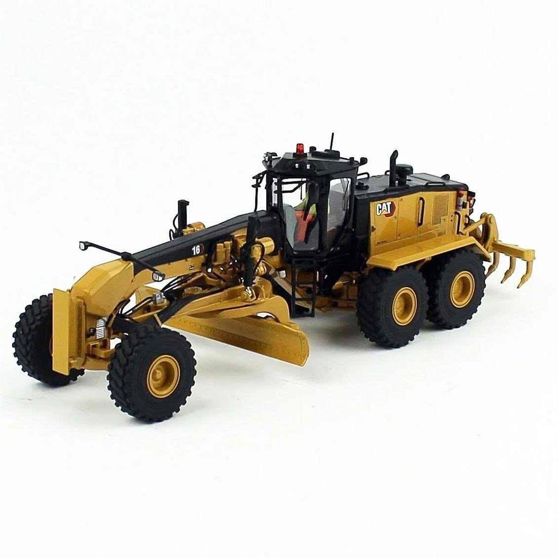 Diecast Masters 85507 1/50 Ölçek, Cat 16M Grayder, Sergilemeye Hazır Metal İş Makinası Modeli