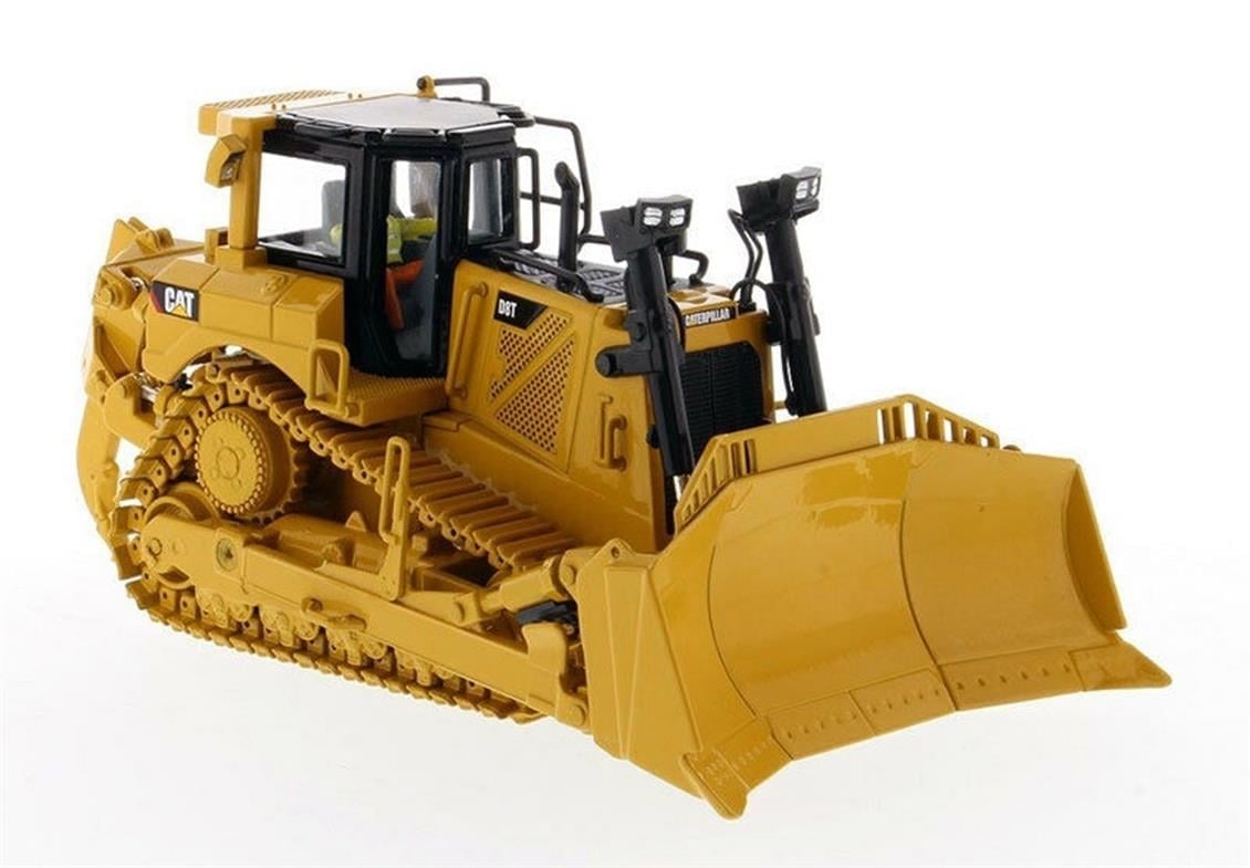 Diecast Masters 85566 1/50 Ölçek, Cat D8T Dozer ( 8u Bıçaklı ), Sergilemeye Hazır Metal İş Makinası Modeli
