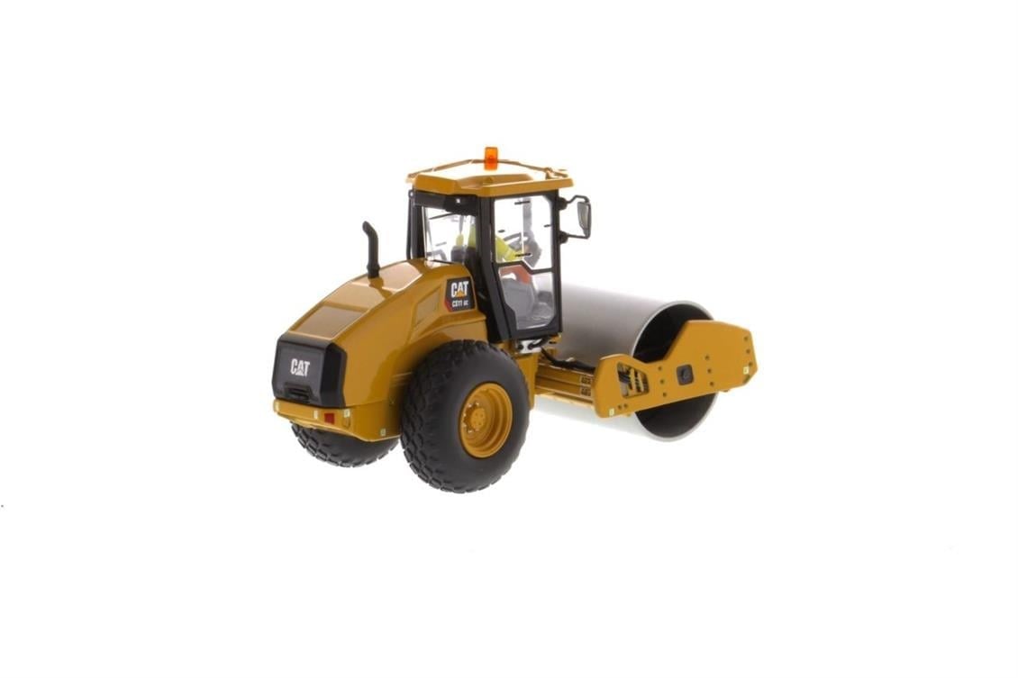 Diecast Masters 85589 1/50 Ölçek, Cat CS11 GC Titreşimli Toprak Silindiri, Sergilemeye Hazır Metal İş Makinası Modeli