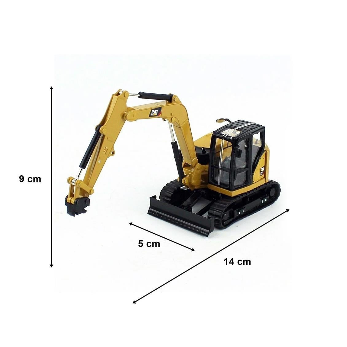 Diecast Masters 85596 1/50 Ölçek, Cat 308 CR Mini Exkavatör, Sergilemeye Hazır Metal İş Makinası Modeli