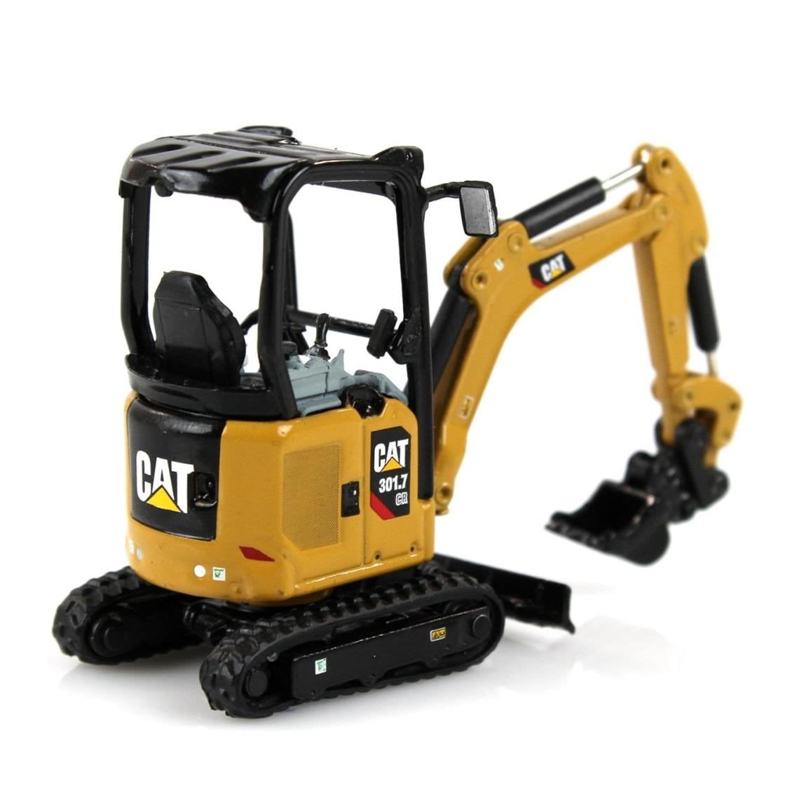 Diecast Masters 85597 1/50 Ölçek, Cat 301.7 CR Mini Ekskavatör, Sergilemeye Hazır Metal İş Makinası Modeli
