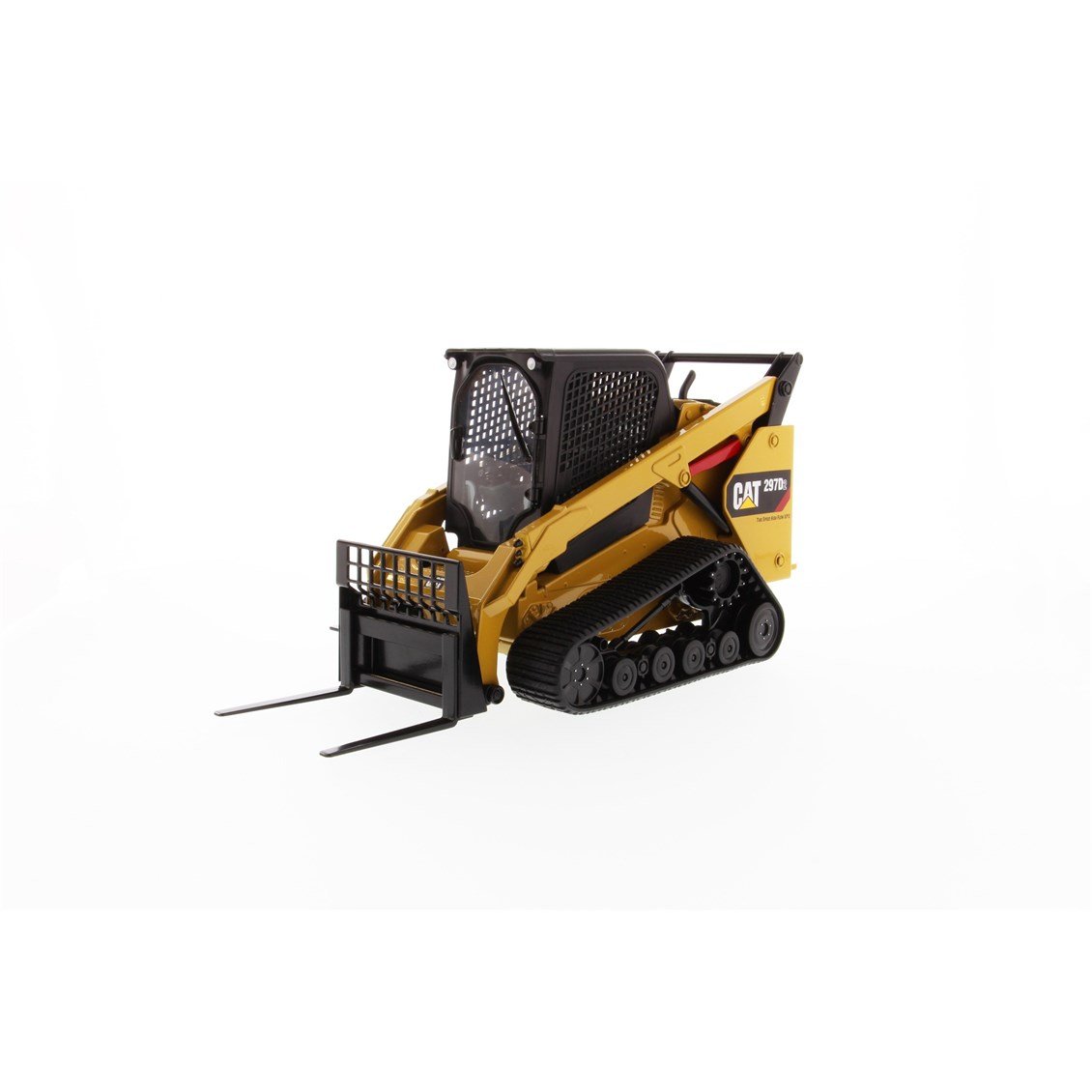 Diecast Masters 85603 1/16 Ölçek, Cat 297D2 Çok Amaçlı Loder, Sergilemeye Hazır Metal İş Makinası Modeli