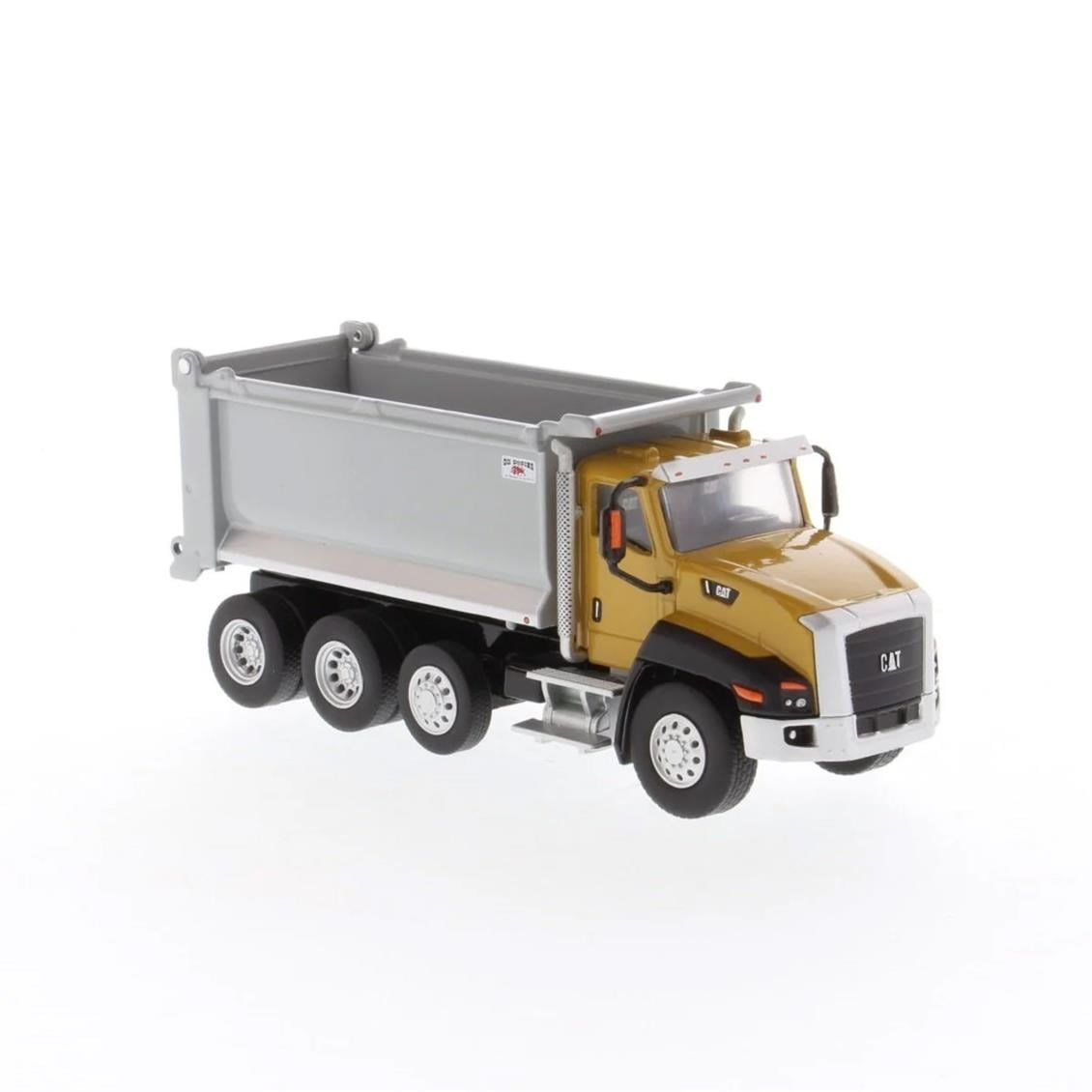 Diecast Masters 85633 1/64 Ölçek, Cat CT660 OX Damperli Kamyon, Sergilemeye Hazır Metal İş Makinası Modeli