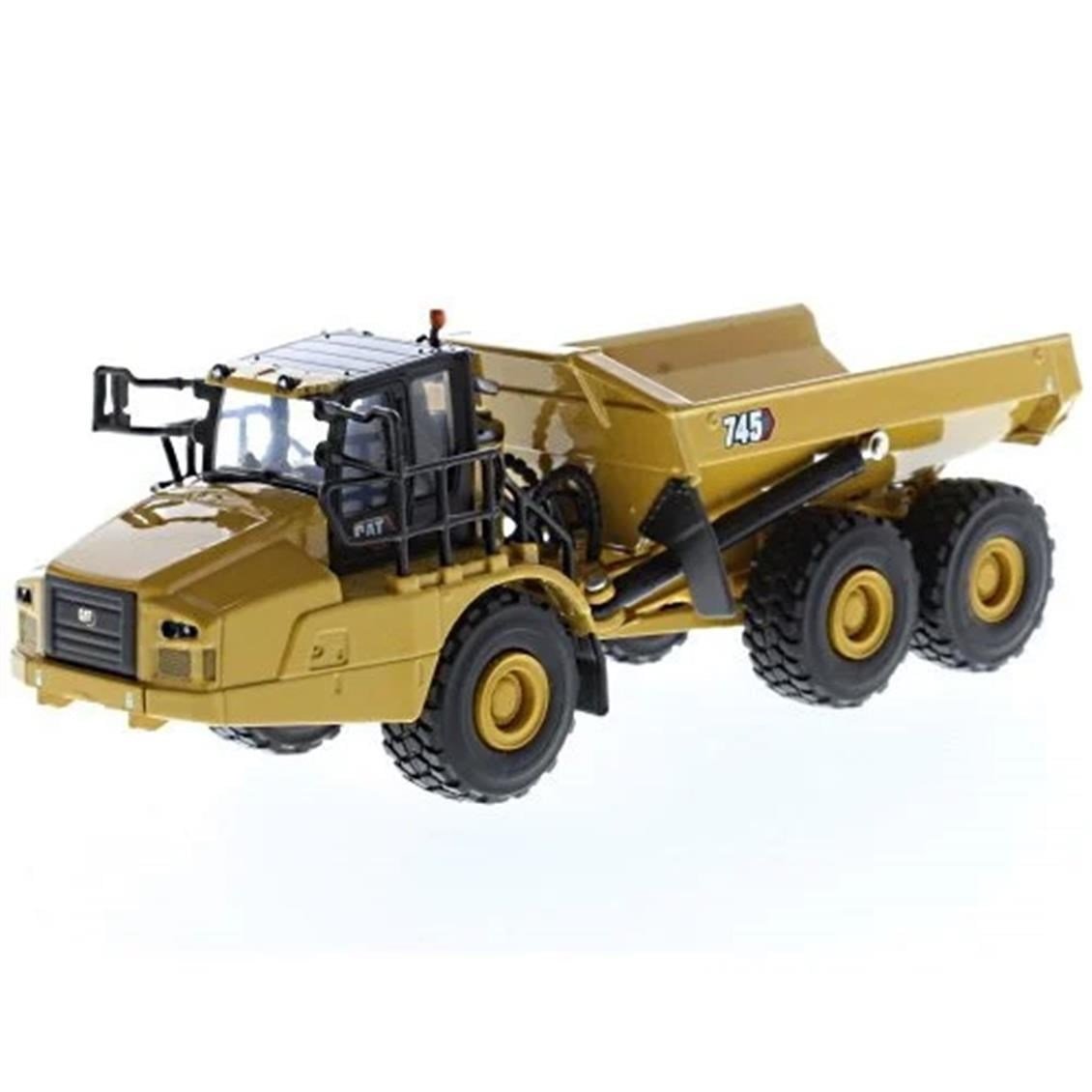 Diecast Masters 85639 1/64 Ölçek, Cat 745 Saha Kamyonu, Sergilemeye Hazır Metal İş Makinası Modeli