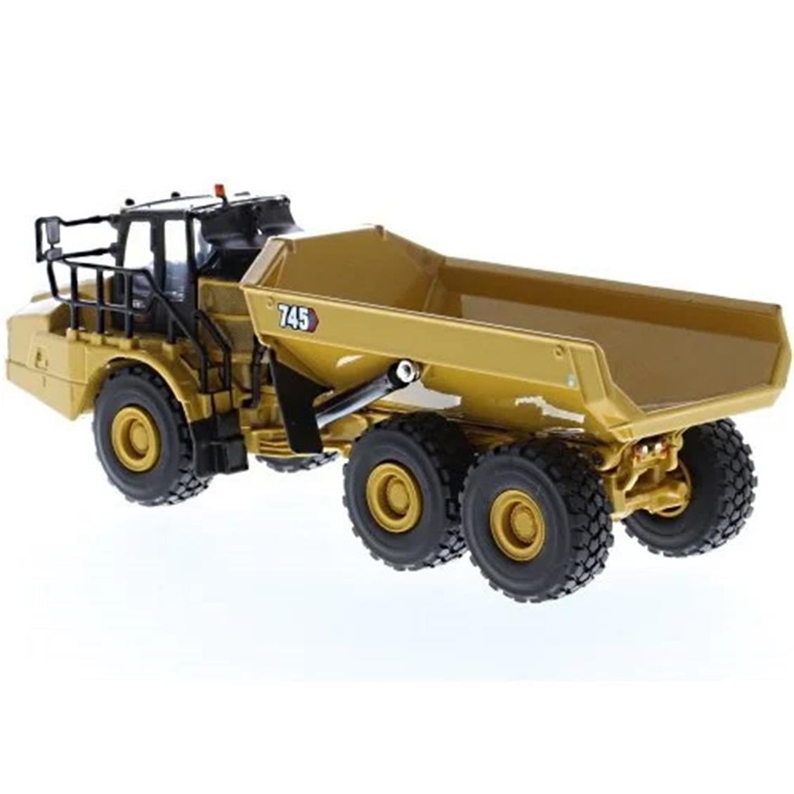 Diecast Masters 85639 1/64 Ölçek, Cat 745 Saha Kamyonu, Sergilemeye Hazır Metal İş Makinası Modeli