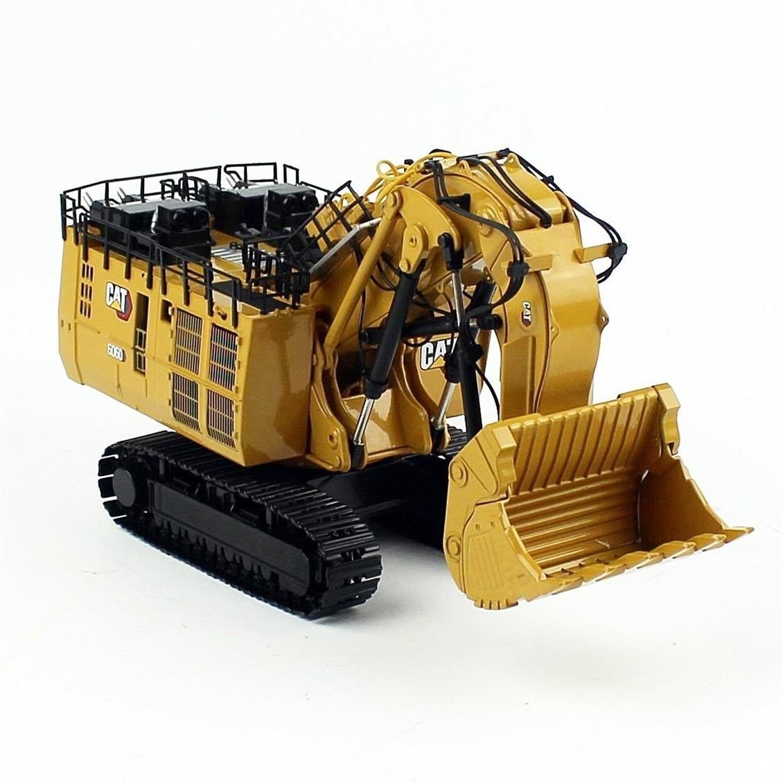 Diecast Masters 85650 1/87 Ölçek, Cat 6060 Ön Yüklemeli Maden Exkavatörü, Sergilemeye Hazır Metal İş Makinası Modeli