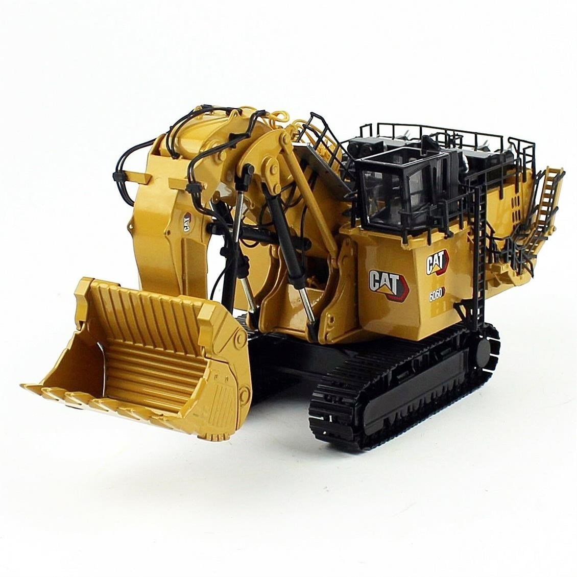 Diecast Masters 85650 1/87 Ölçek, Cat 6060 Ön Yüklemeli Maden Exkavatörü, Sergilemeye Hazır Metal İş Makinası Modeli