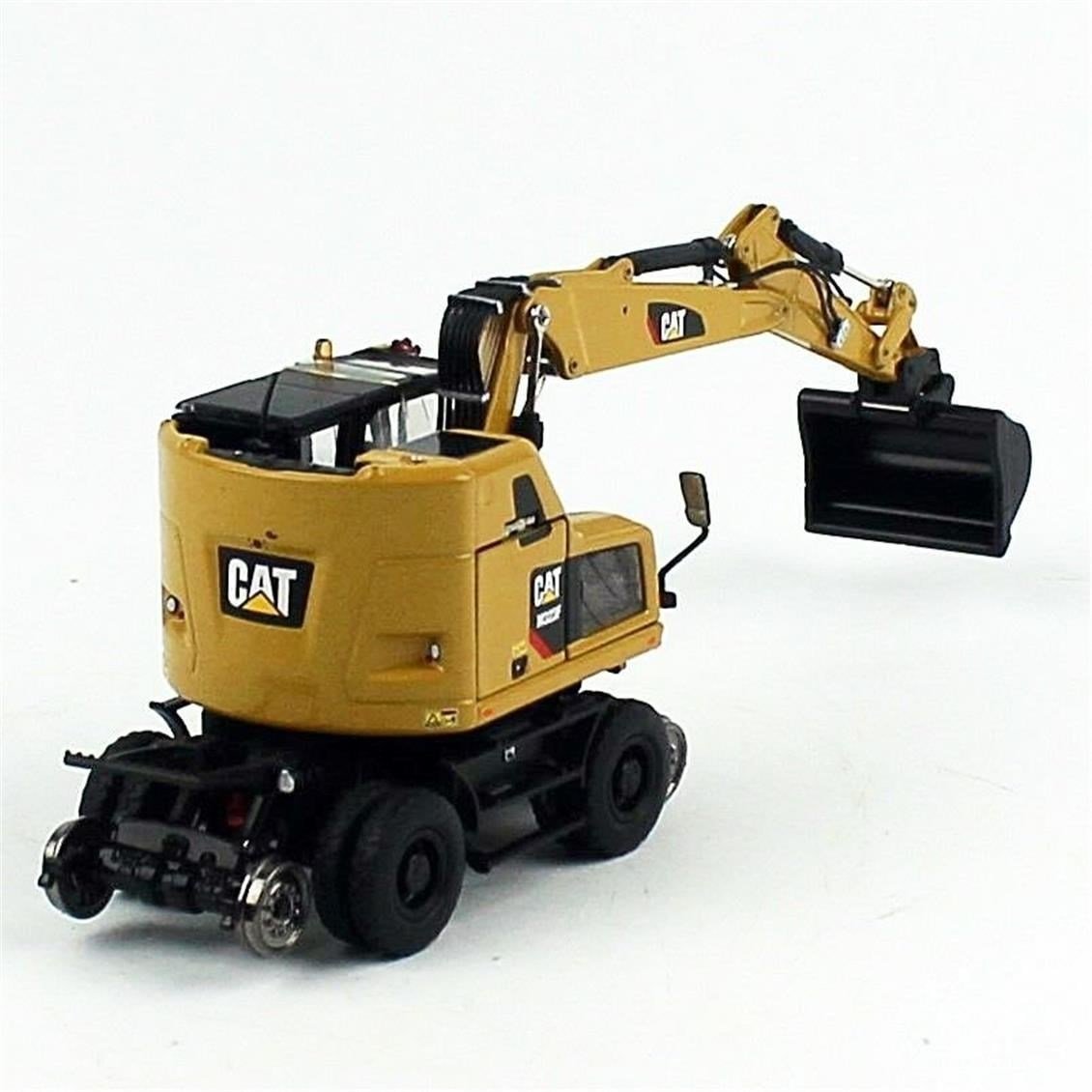 Diecast Masters 85662 1/50 Ölçek, Cat M323F Demiryolu Exkavatörü, Sergilemeye Hazır Metal İş Makinası Modeli