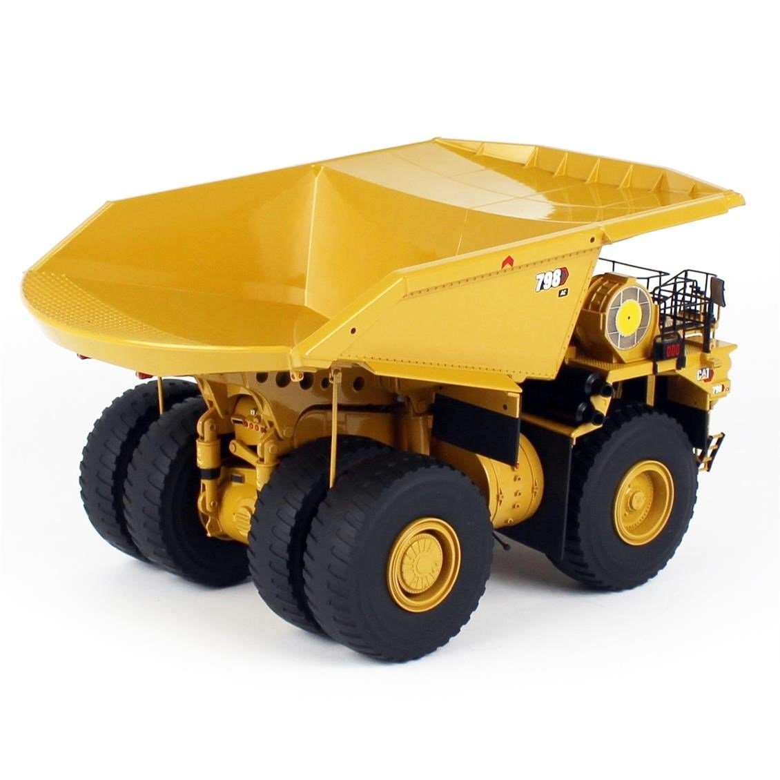 Diecast Masters 85671 1/50 Ölçek, Cat 798 AC Maden Kamyonu, Sergilemeye Hazır Metal İş Makinası Modeli