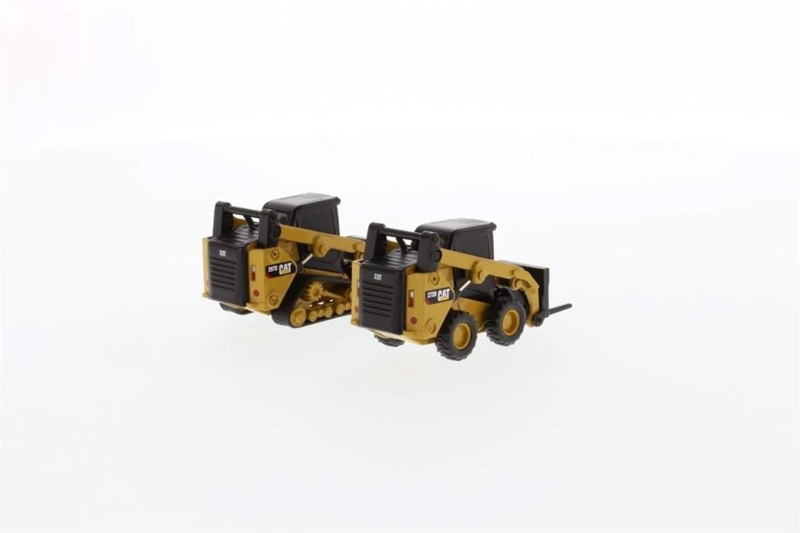 Diecast Masters 85693 1/64 Ölçek, Cat 272D2 ve Cat 297D2 Kombine Yükleyiciler, 2 adet,