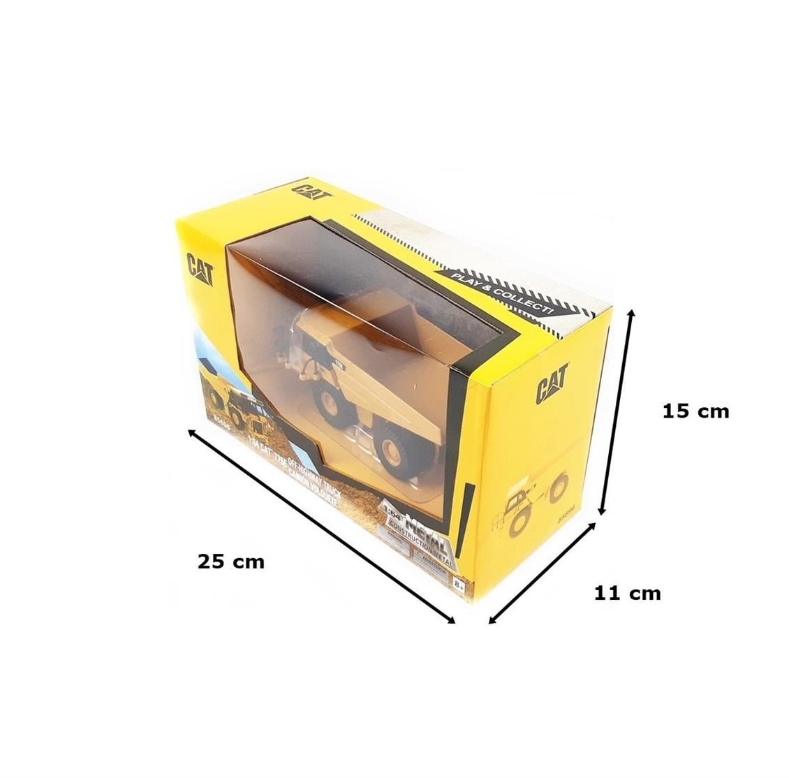Diecast Masters 85696 1/64 Ölçek, Cat 775E Saha Kamyonu, Sergilemeye Hazır Metal İş Makinası Modeli