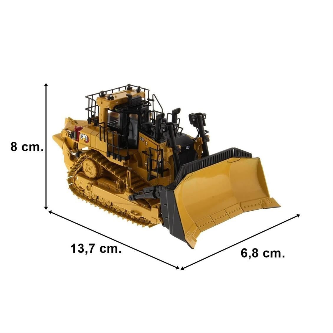 Diecast Masters 85711 1/50 Ölçek, Cat D10 Dozer, Sergilemeye Hazır Metal İş Makinası Modeli