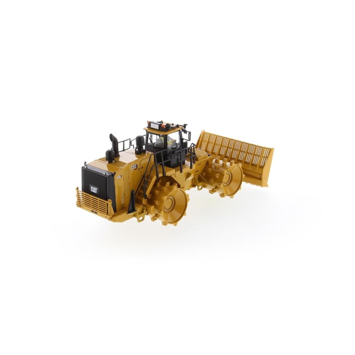 Diecast Masters 85763 1/50 Ölçek, Cat 836 Çöp Döküm Sahası Loderi, Sergilemeye Hazır Metal İş Makinası Modeli