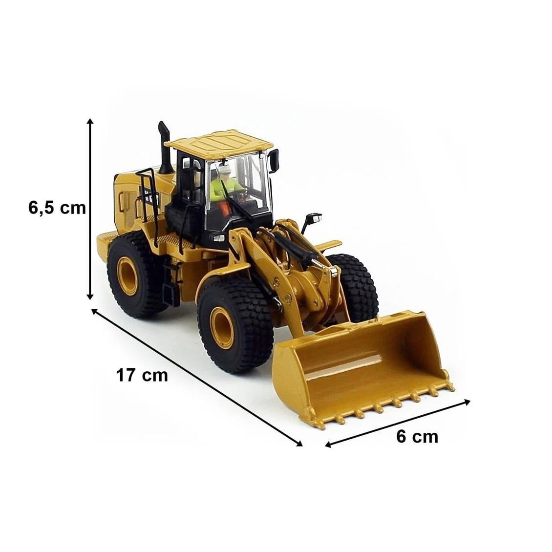 Diecast Masters 85907 1/50 Ölçek, Cat 950GC Loder, Sergilemeye Hazır Metal İş Makinası Modeli