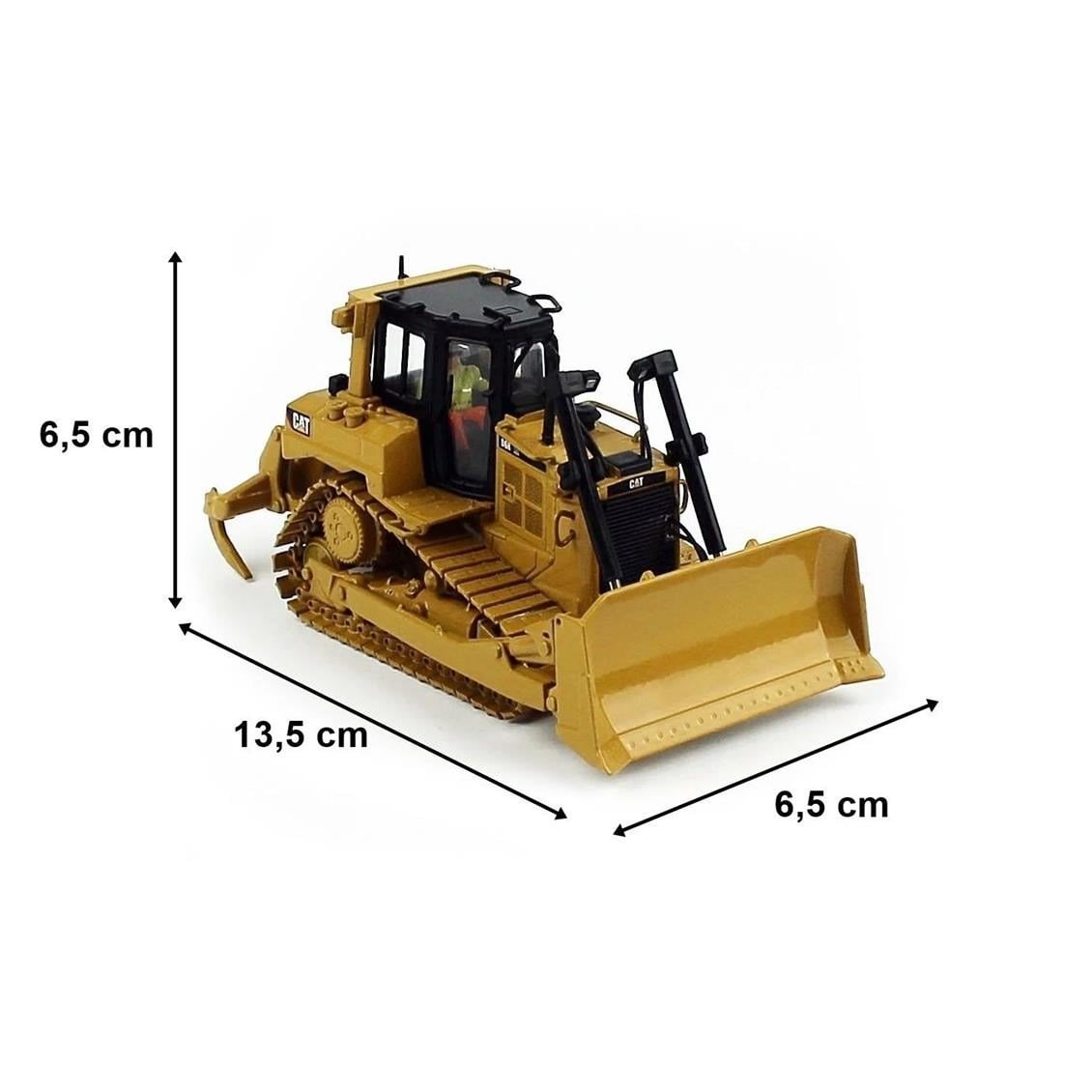 Diecast Masters 85910 1/50 Ölçek, Cat D6R Dozer, Sergilemeye Hazır Metal İş Makinası Modeli