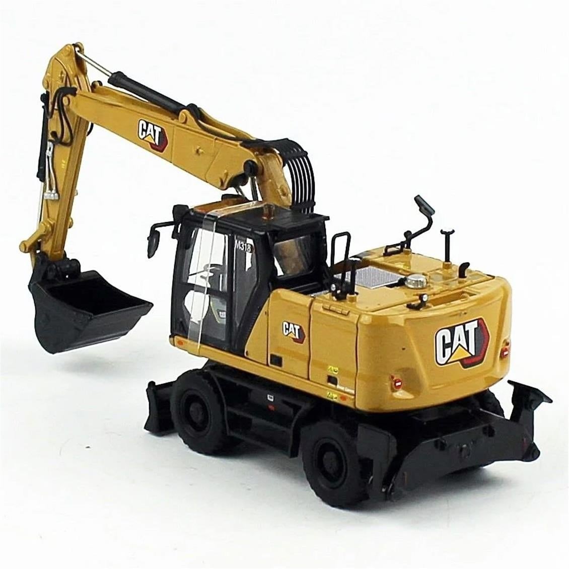 Diecast Masters 85956 1/50 Ölçek, Cat M318 Exkavatör, Sergilemeye Hazır Metal İş Makinası Modeli